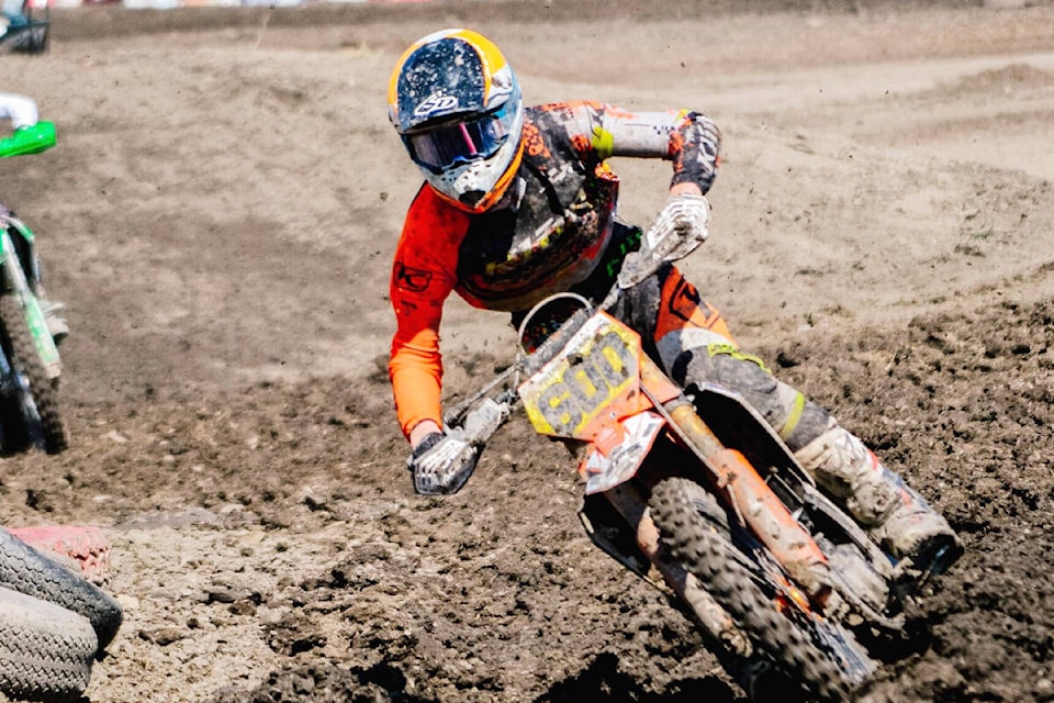 Noah Porter races motocross and is based out of Williams Lake. (Photo submitted) 
