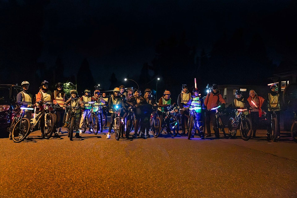 Bikes help light up the night Mission City Record