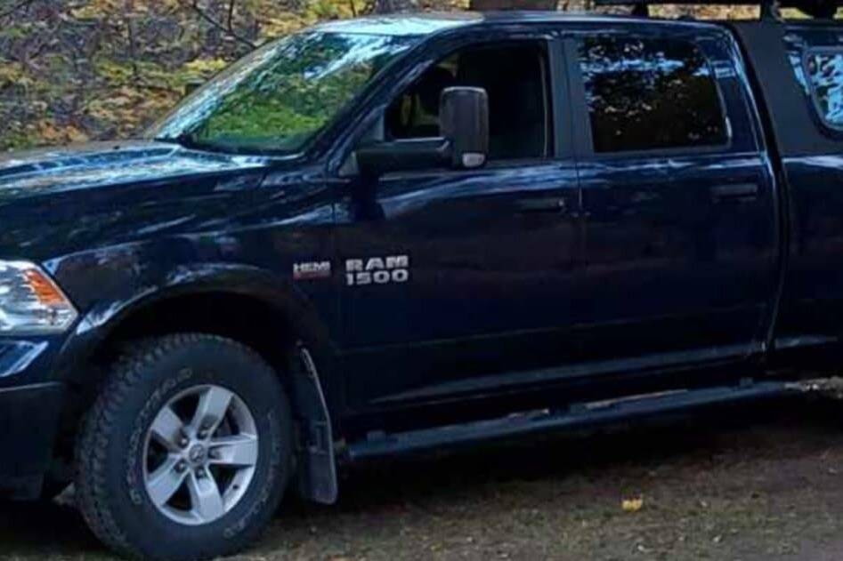 This truck was stolen from a Castlegar home. Photo: Christina Allen Facebook 