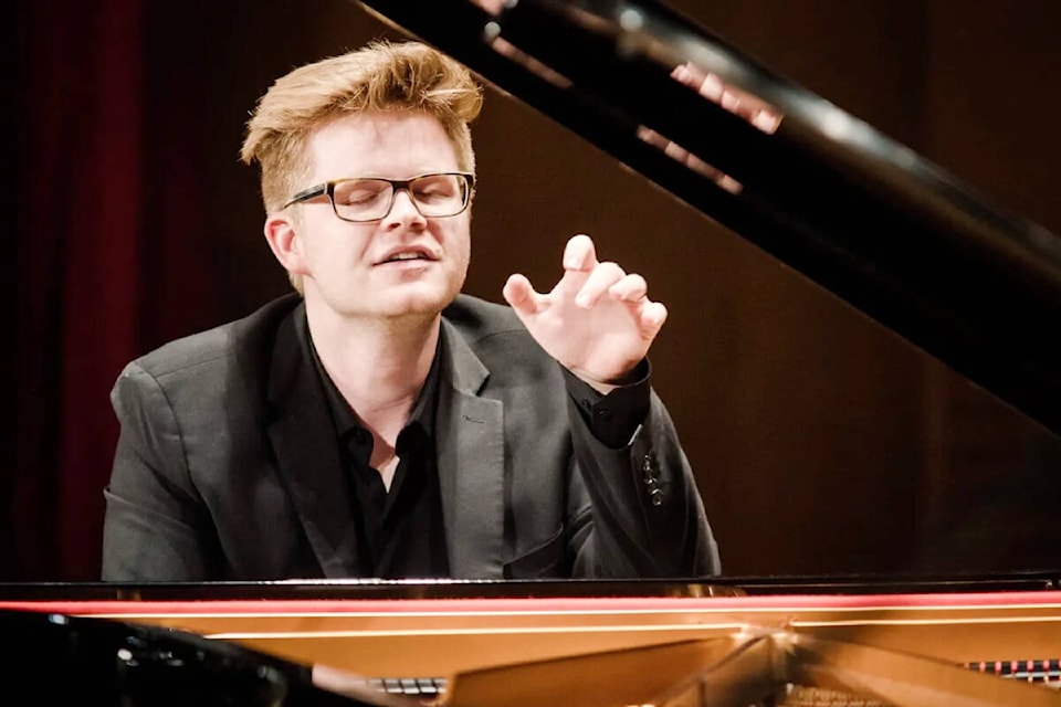 Pianist Carter Johnson is coming to Westacres in Maple Ridge. (Special to The News) 