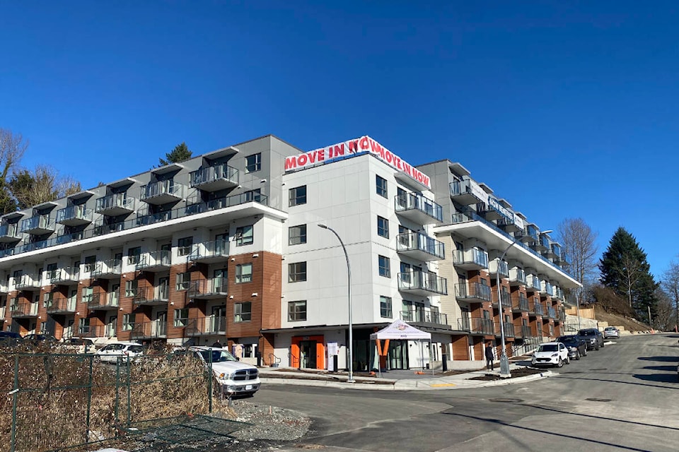 Maple View Heights Apartments held an open house and grand opening on Tuesday (Feb. 13) for its 108-unit building that includes 11 units of affordable housing. /Dillon White Photo 
