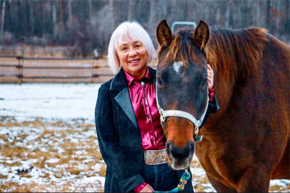 DeDe DeRose with her horse Heart. (Photo submitted) 