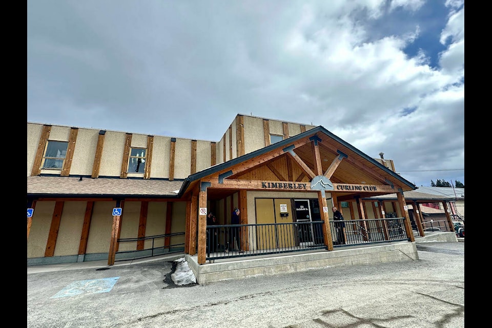 The Kimberley Curling Club turns 100. The current building was constructed in the early 1960s. Paul Rodgers photo. 