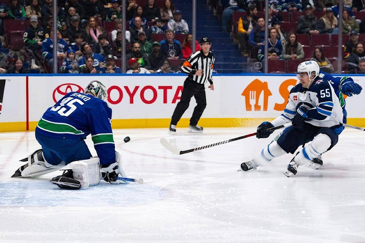 Lower body injury sidelines Canuck Demko on a week to week basis