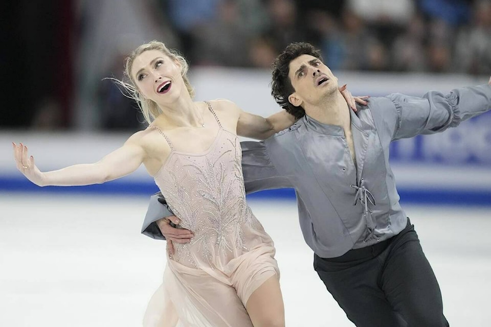Canada's Gilles, Poirier claim ice dance silver at figure skating