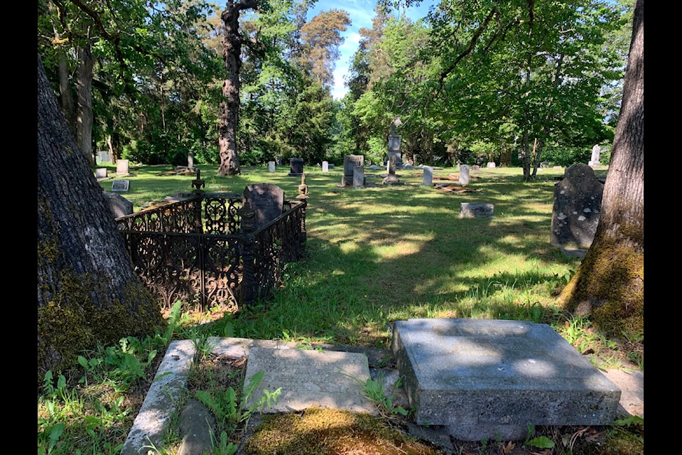 Some of the Comox Valley’s earliest colonial settlers are buried at the St. Andrew’s Church cemetery, at 4680 N Island Hwy, Courtenay. Photo by Terry Farrell 