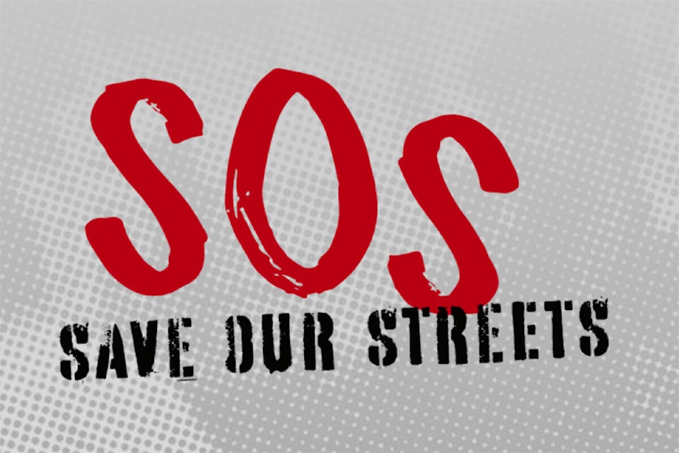 Save Our Streets (SOS) Coalition seeks to help businesses suffering from street-level crime that should be addressed, they say, by helping the addicted and mentally ill people of B.C. 