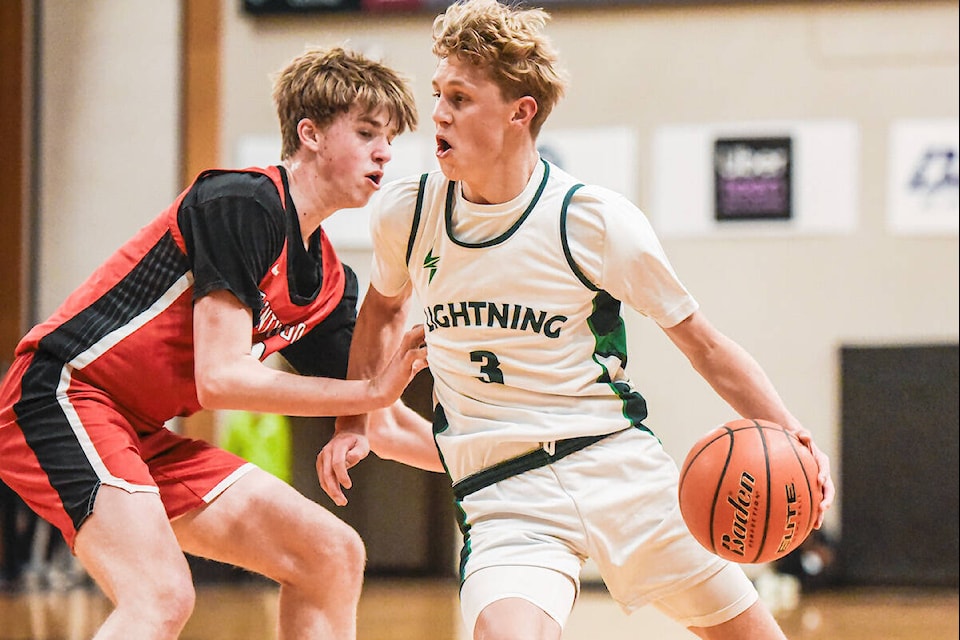   Christian Lightning fell to Brentwood College in the semi-finals at the BC School Sports 2A Boys Basketball Provincial Championships at  Events Centre. (Ryan Molag/ events Centre/Special to ) 