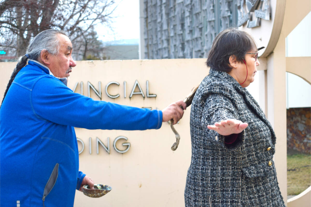 Quesnel Courthouse ceremonies urged justice for Carmelita Abraham