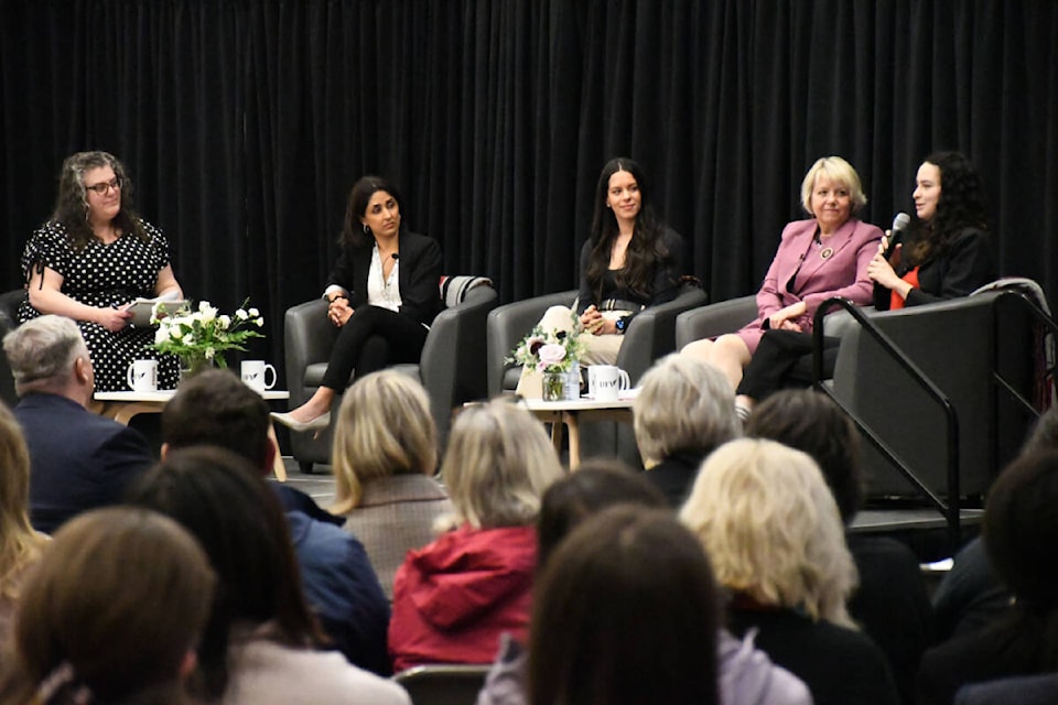 Dr. Bonnie Henry speaks at UFV International Women’s Day event The