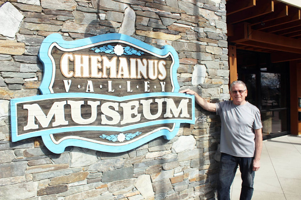 Ron Waller assumed the role as president of the Chemainus Valley Historical Society at a Feb. 21 annual general meeting. (Photo by Don Bodger) 