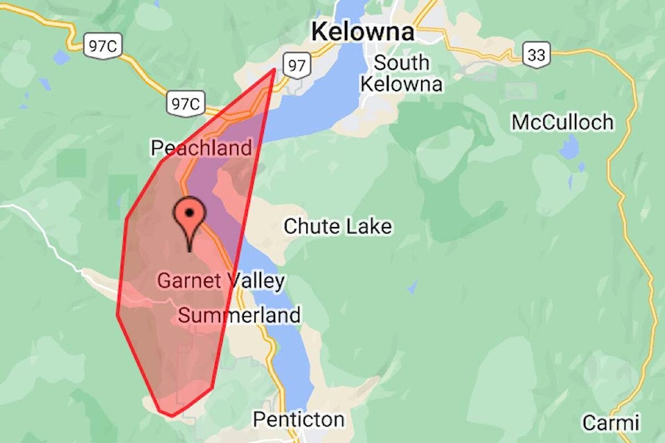 Update Power back for BC Hydro customers in Peachland, West Kelowna, Summerland Kelowna