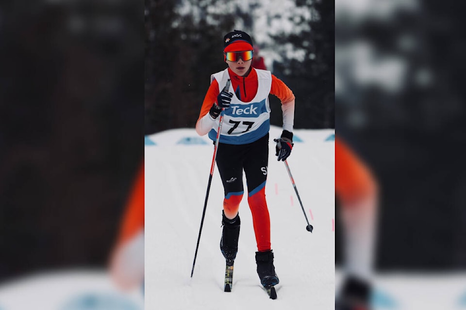 Bjorn Bohac in the Classic Interval Start race (photo: Dan Warder) 