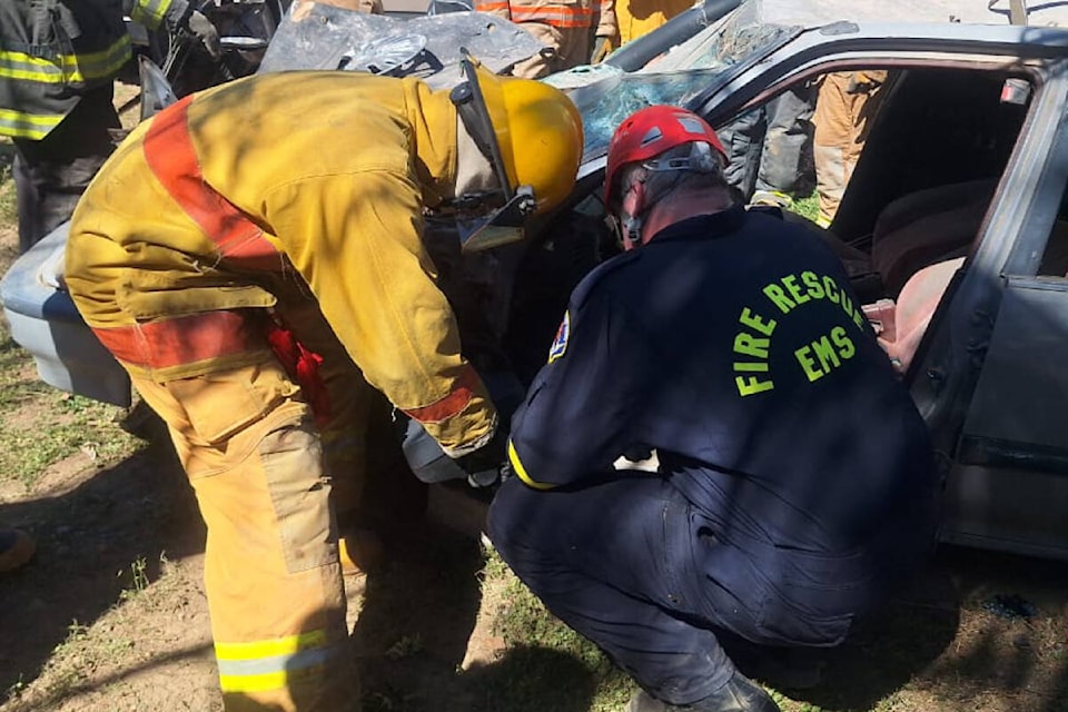 Six Red Deer Emergency Services fire-medics travelled to Mexico earlier this month in a training trip organized by Calgary charity Angels for Mexico. (Photo contributed) 