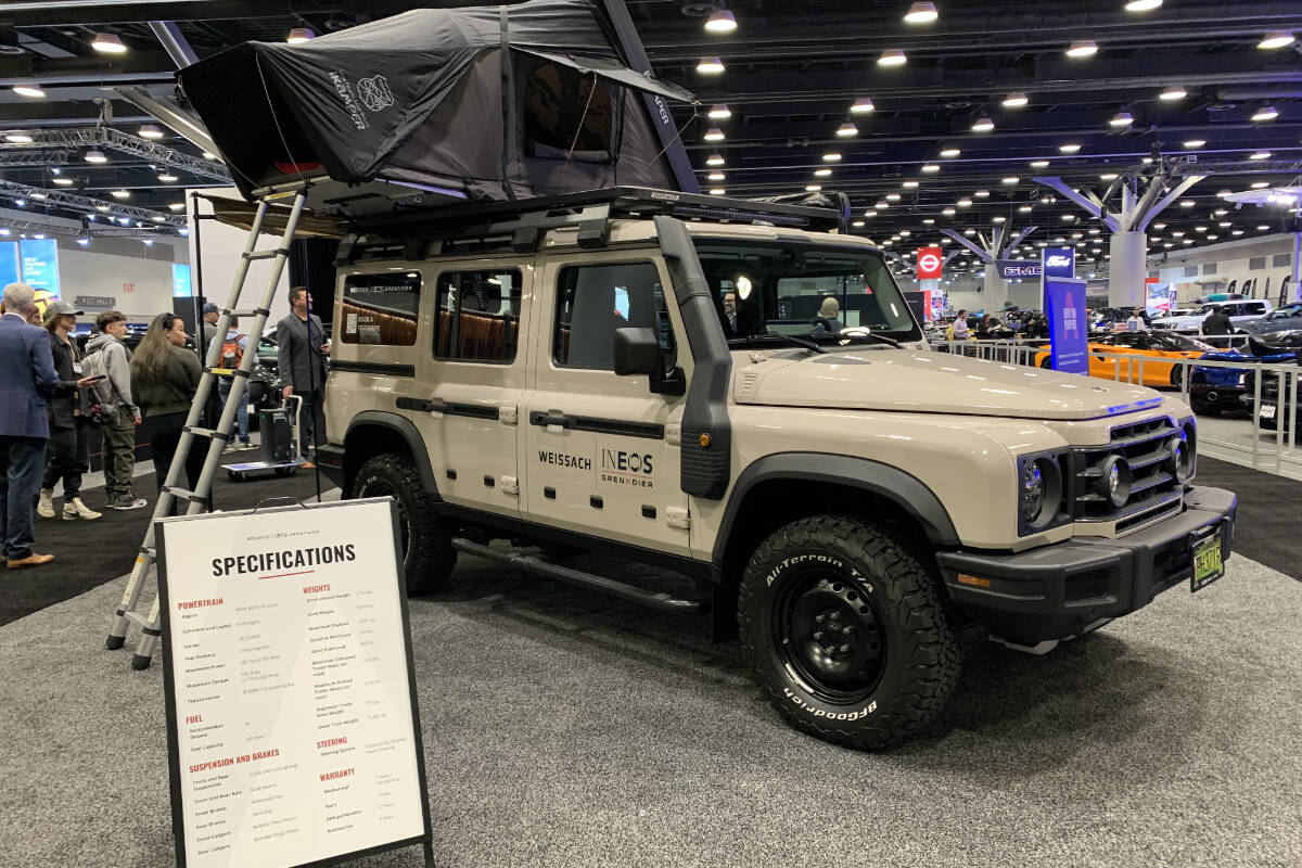 Vancouver auto show offers sneak peek ahead of Wednesday opening