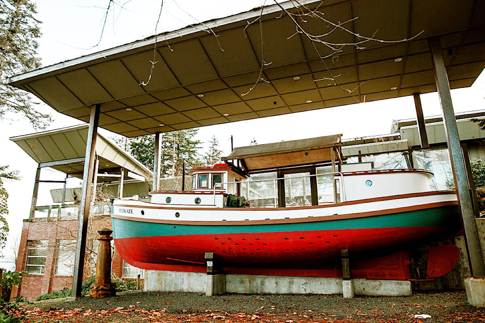 The restoration of the Soyokaze, which now sits beside the Museum, received an Outstanding Achievement Award from the Heritage Society of British Columbia in 2003. Photo by Bluetree Photography. 