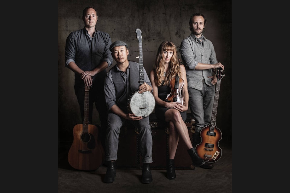 Popular Canadian folk band The Fugitives bring their unique show Ridge (about the Battle of Vimy Ridge) to Quesnel on April 4 at the Chuck Mobley Theatre. (Photo submitted) 