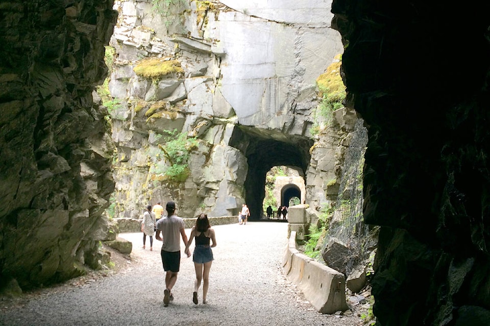 Othello Tunnels have been closed since the November 2021 floods. (Jessica Peters/ Black Press Media) 