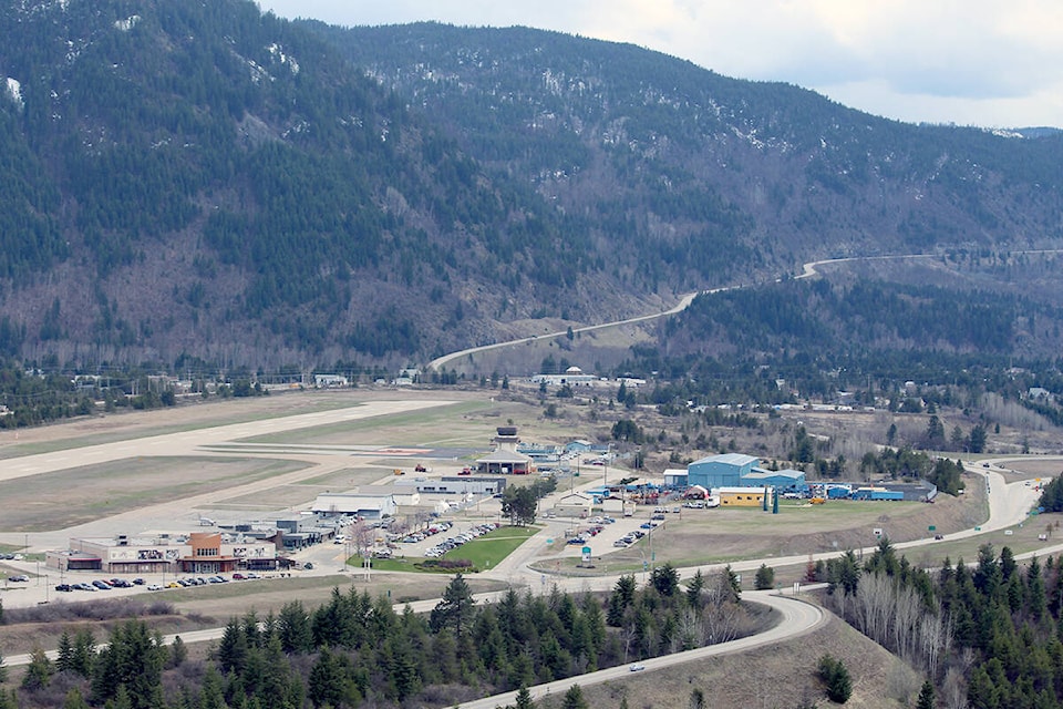 The West Kootenay Regional Airport’s apron project received a $1.6 million grant this week. Photo: Betsy Kline 