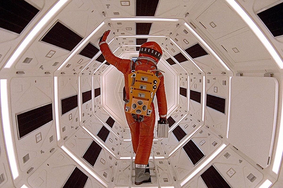 A scene from Stanley Kubrick’s movie, 2001: A Space Odyssey. Do you know the name of the computer on the spacecraft in this movie? (Photo contributed) 