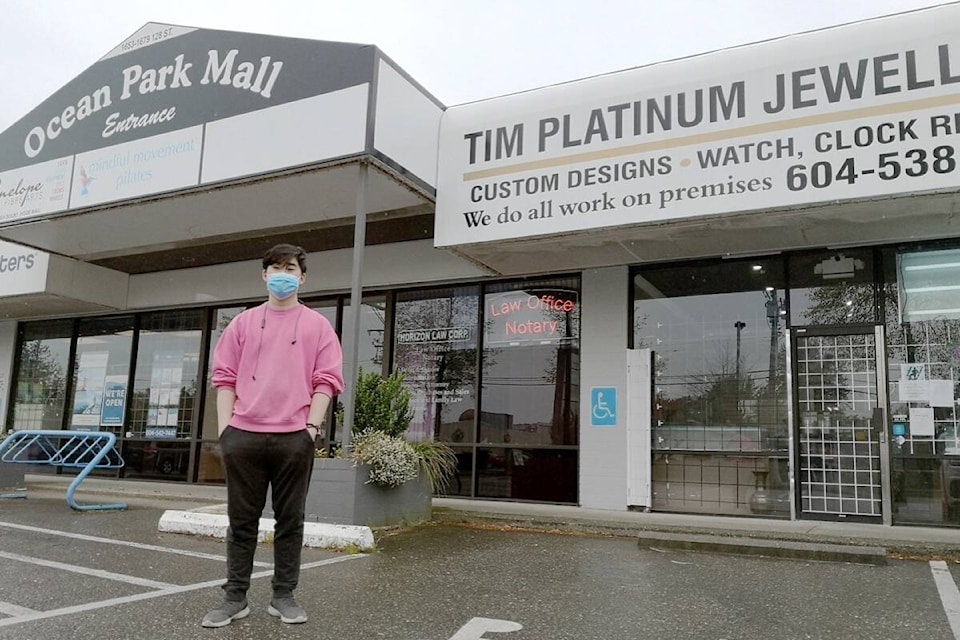 Tim Pham and other tenants of Ocean Park Mall were advised of the property’s sale in December 2020. (Tracy Holmes file photo) 