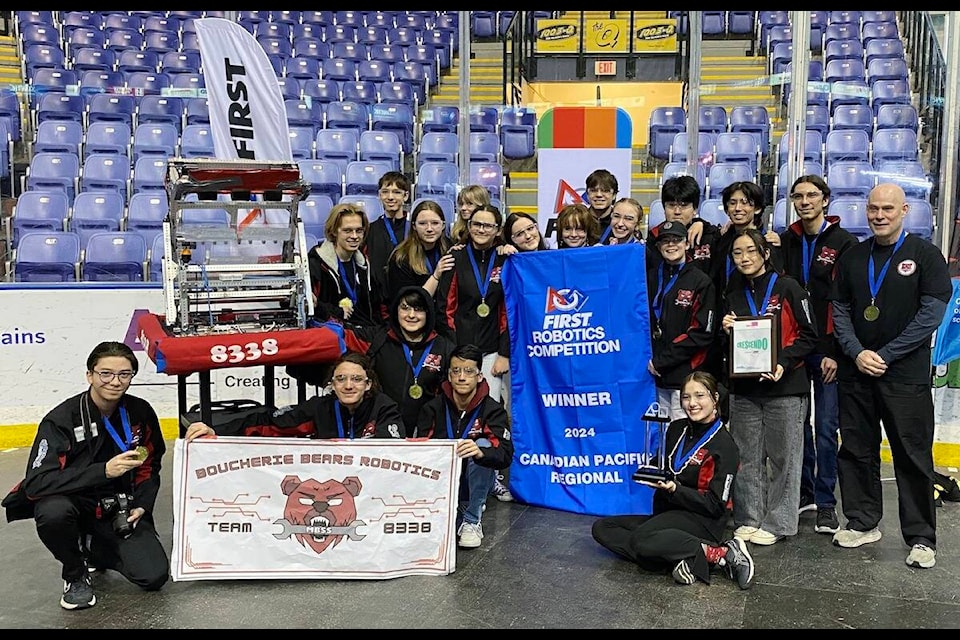 (Mount Boucherie Secondary School Robotics Team) 