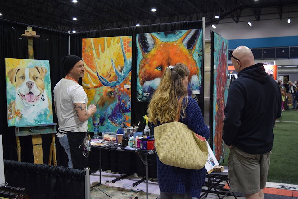 The BC Interior Sportsman Show 2024. (Brittany Webster/Capital News) 