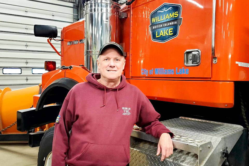 Williams Lake Regional Airport manager Tim Lussier has worked at the airport since 1994. (Monica Lamb-Yorski photo - Williams Lake Tribune) 