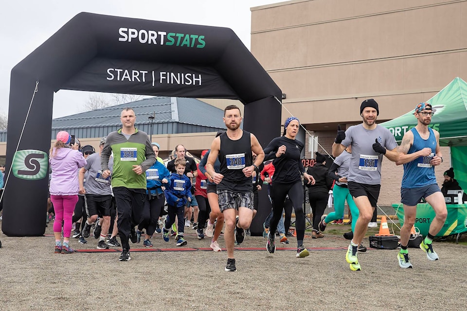 The annual Heritage to Hatzic five and 10 kilometre runs took place on Sunday, April 7. / Bob Friesen Photo 