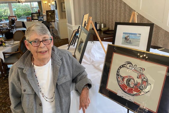 Patti Dunsmuir is among the artists on display at Parkwood Place during the third annual collaborative gallery show with Studio 30 Art Club. (Courtesy Parkwood Place) 