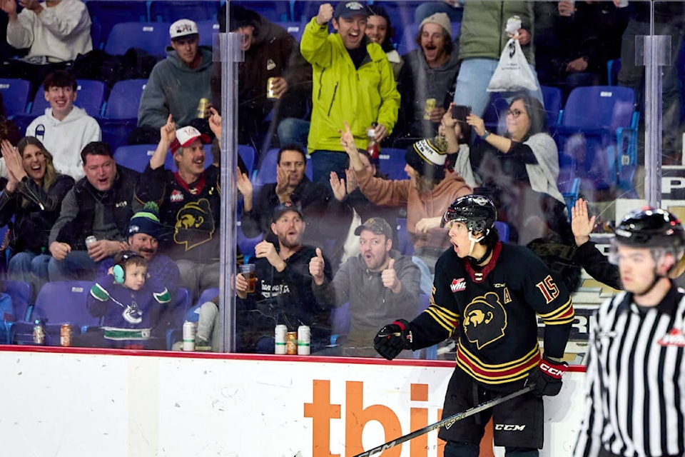 Jaden Lipinski (Vancouver Giants/Special to 91ԭ Advance Times) 