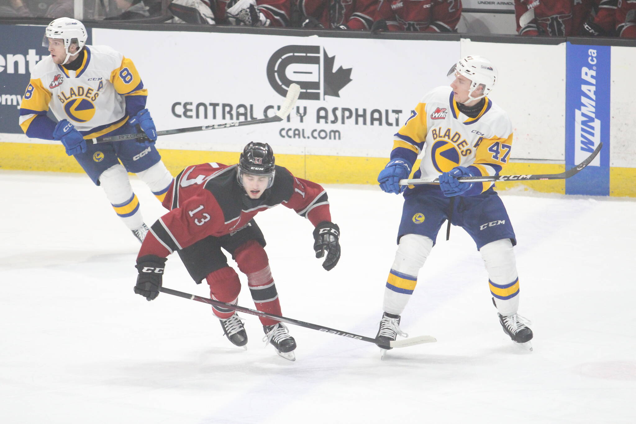 Rebels swept by Blades in second round of WHL playoffs Red Deer Advocate