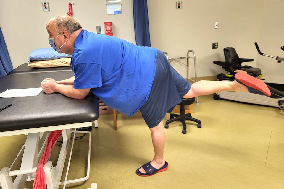 Roger Knox has a new set of skills thanks to his new hip. (Contributed) 