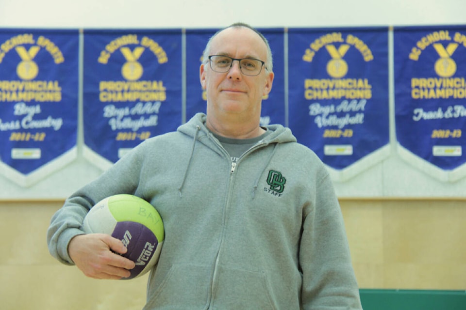 Oak Bay High coach Al Carmichael is a recipient of this year’s BC School Sports Citation of Excellence Award. (Christine van Reeuwyk/News Staff) 