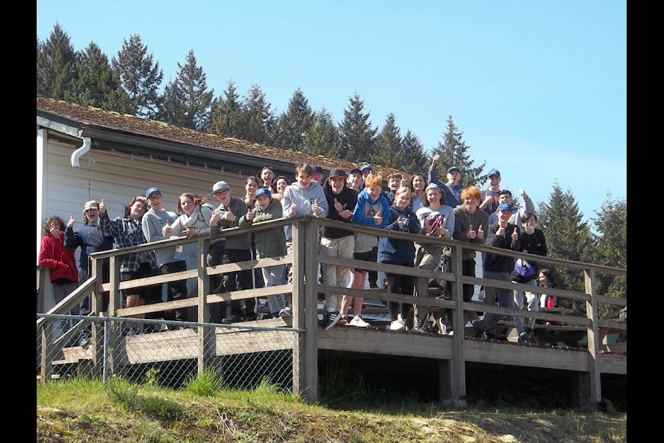 Duncan Flying Club hosted 27 Air Cadets from #744 Cowichan Squadron for a day of learning and having fun. (Duncan Flying Club photos) 