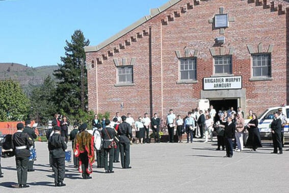 The Brigadier Murphy Armoury has been part of Vernon’s landscape since before the First World War. (File photo) 