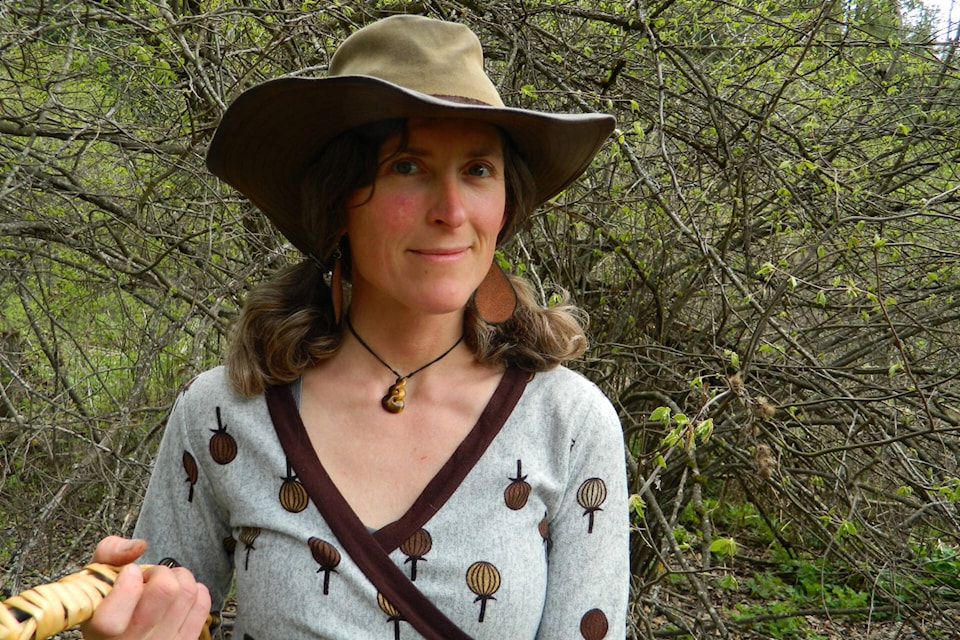 Armstrong forager Mikaela Cannon recently published a new book called Foraging as a Way of Life. The book will be launched at Allan Brooks Nature Centre Saturday, April 20, 2024. (Peter Glimm photo) 