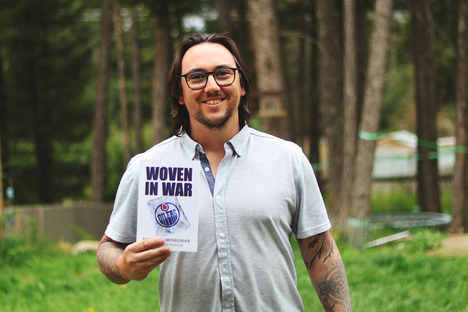 The North Okanagan-Shuswap’s Matthew Heneghan is the author of the book A Medic’s Mind and his latest, Woven in War. (Photo contributed) 