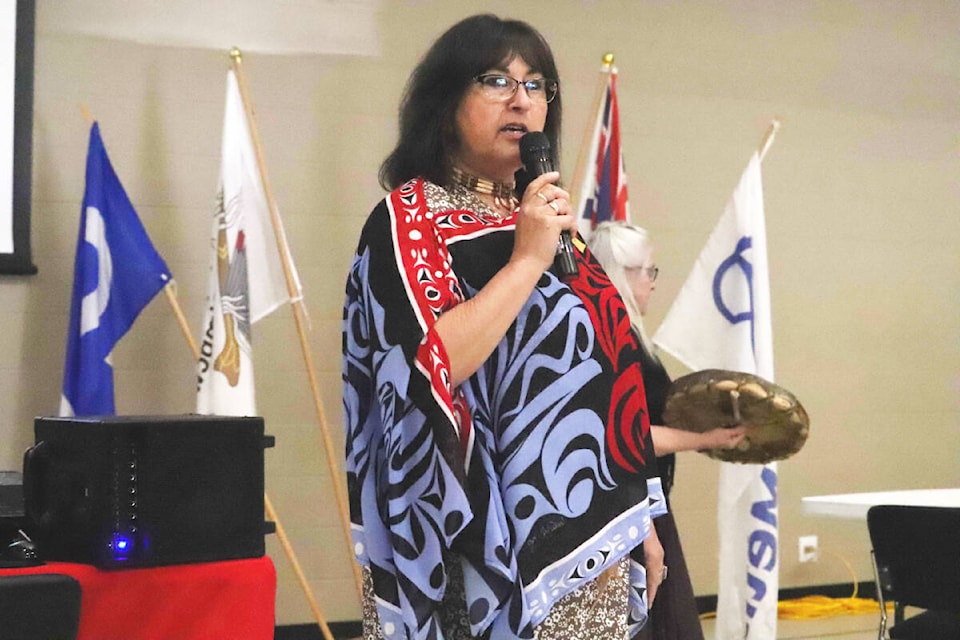 Executive Director of North Thompson Aboriginal Cultural Center, Cindy Wilgosh (Zephram Tino photo 2023) 
