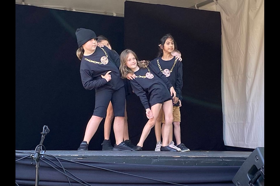 The students of Carlson’s dance bust some moves with the hip-hop inspired cookie dance in 2023. The dance school hits the big stage at the Cowichan Performing Arts Centre on June 7 and 8, 2024. (Chadd Cawson/Citizen) 
