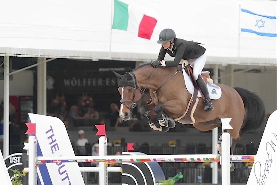  The best female rider in the world, 91ԭ’s Tiffany Foster, will be returning to the familiar surroundings of Thunderbird Show Park. (Special to 91ԭ Advance Times) 