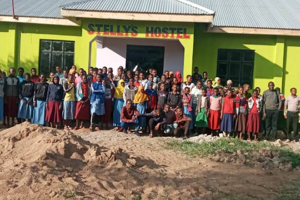 Girls’ dorm in Tanzania built with the help of students from Stelly’s Secondary School in Saanichton. (Courtesy Chris Harker) 