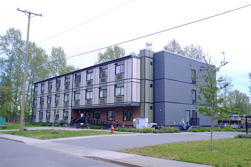 The John Howard Society of North Island (JHSNI) is set to “stop operating The Junction” supportive housing program in August 2024. The 46-unit facility is located at 988 8th St. in Courtenay. (Olivier Laurin / Comox Valley Record)  
