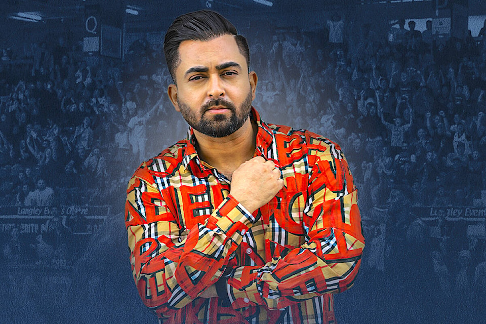 Sharry Mann will perform at Langley Events Centre (LEC) on Saturday, June 1 when the Bandits host the visiting Calgary Surge (Bandits/Special to Langley Advance Times) 