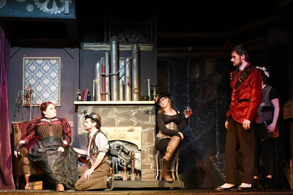 Dr. Jekyll and Mr. Hyde is the third and final offering in the 69th season of the Williams Lake Studio Theatre Society. The play is one not to be missed. (Ruth Lloyd photo - Efteen) 