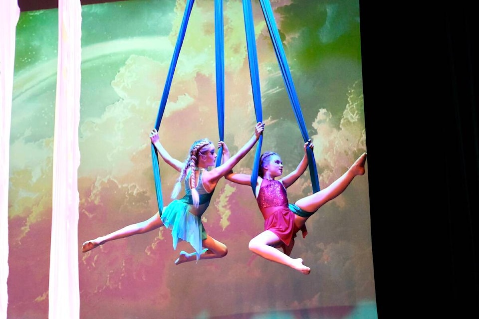 Students in Nelson’s Discover Circus program performed two shows at the Capitol Theatre this past weekend. Photo: Bill Metcalfe 