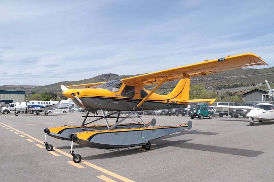 Pilots from all across B.C. and Alberta took part in the training. (Brendan Shykora - Morning Star) 