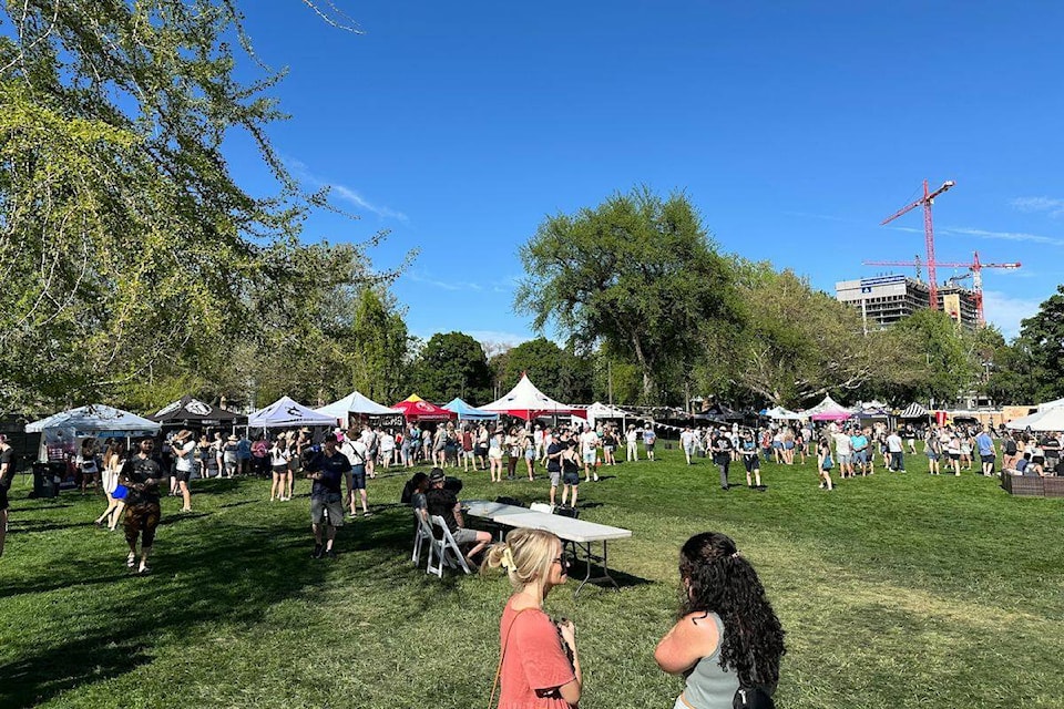 Kelowna Beerfest on May 11, 2024. (Jordy Cunningham/Capital News) 
