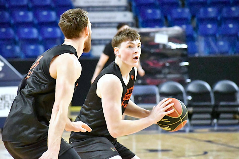  Vancouver Bandits training camp was underway at 91ԭ Events Centre on Wednesday, May 15. (Dan Ferguson/91ԭ Advance Times) 