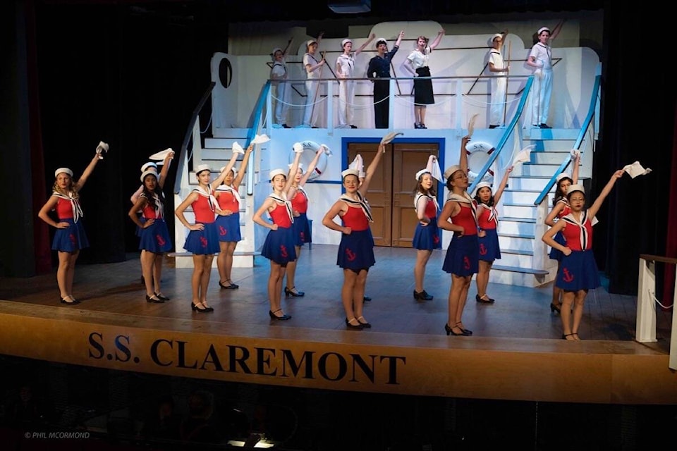 Claremont stages Anything Goes May 23 to 25 and May 29 to June 1 nightly at 7 p.m. with additional 1 p.m. matinees on May 25 and June 1. (Black Press Media file photo) 